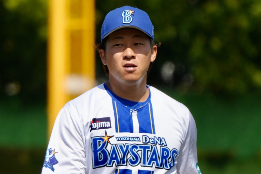 現役引退を表明したDeNA・徳山壮磨【写真:町田利衣】
