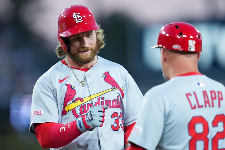 カージナルスのブレンダン・ドノバン【写真：イワモトアキト】