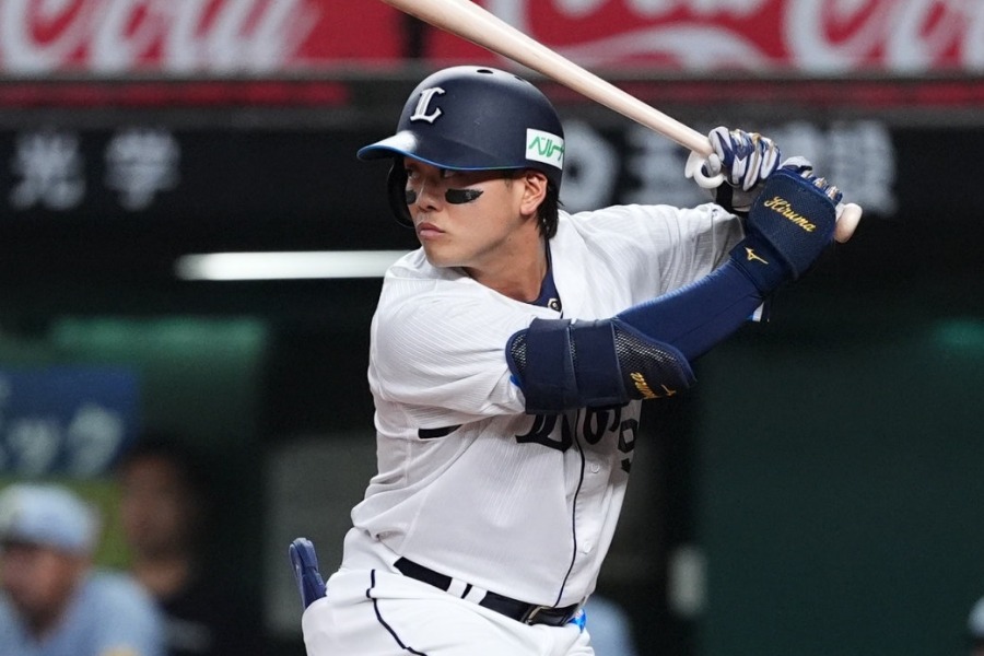 西武・蛭間拓哉【写真：小林靖】