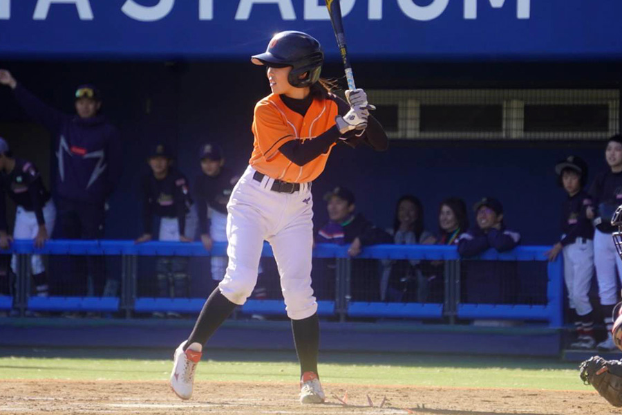 宮本慎也杯で準優勝した登戸ユニオンズの臼井理菜子【写真:尾辻剛】