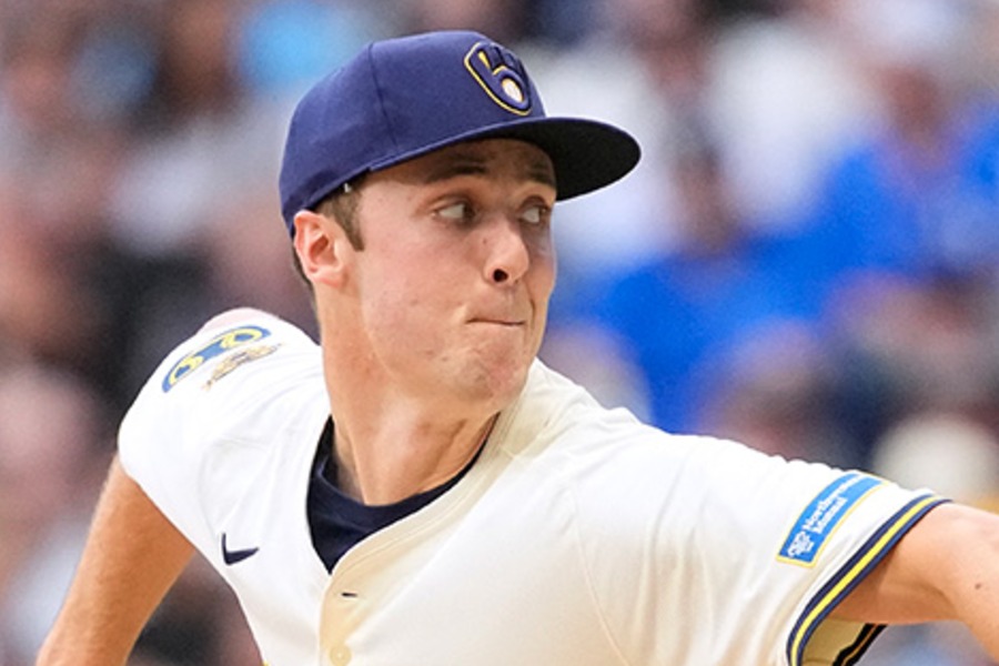 ブルワーズのジェイコブ・ミジオロウスキー【写真：ロイター】