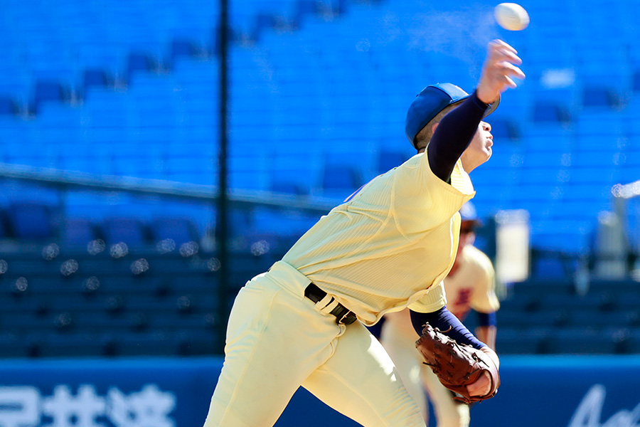 体の開きを抑え制球力を上げる練習のコツとは(写真はイメージ)