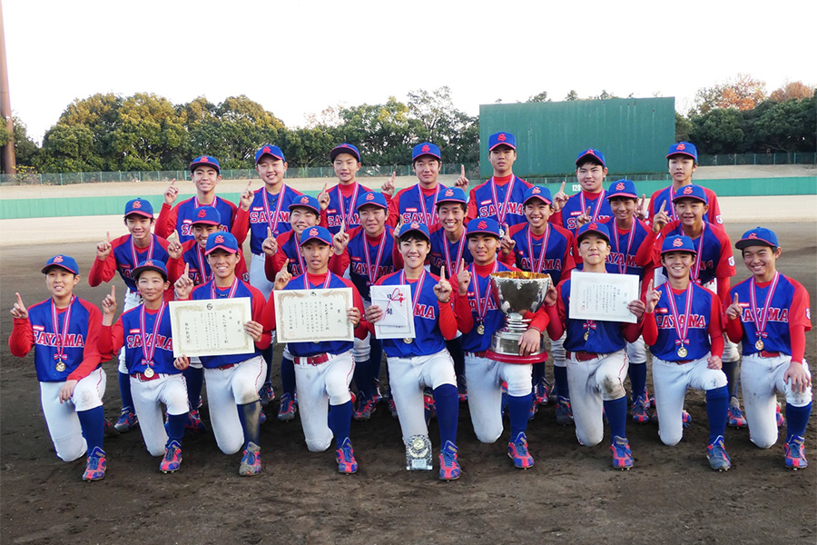 優勝した東大和狭山ボーイズ【写真：日本少年野球連盟提供】