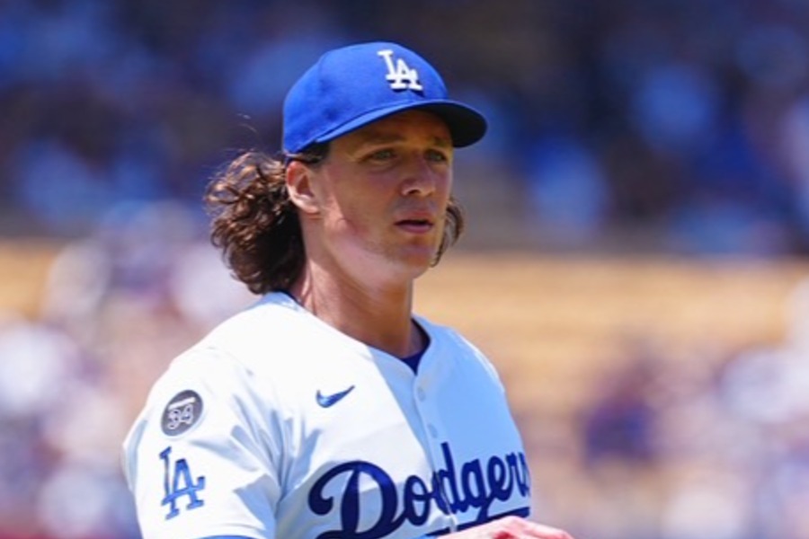 ドジャースのタイラー・グラスノー【写真：荒川祐史】