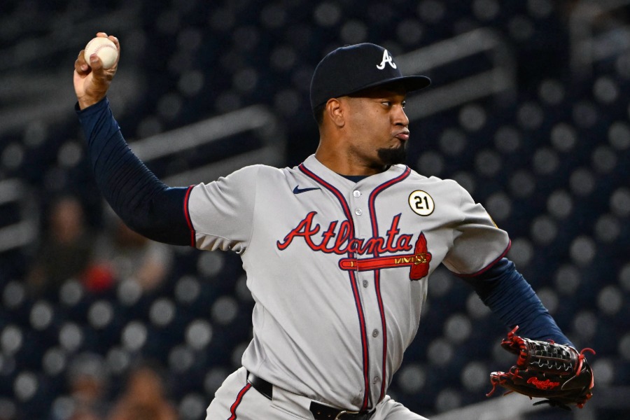 ブレーブスからFAになったアレクシス・ディアス【写真:アフロ】