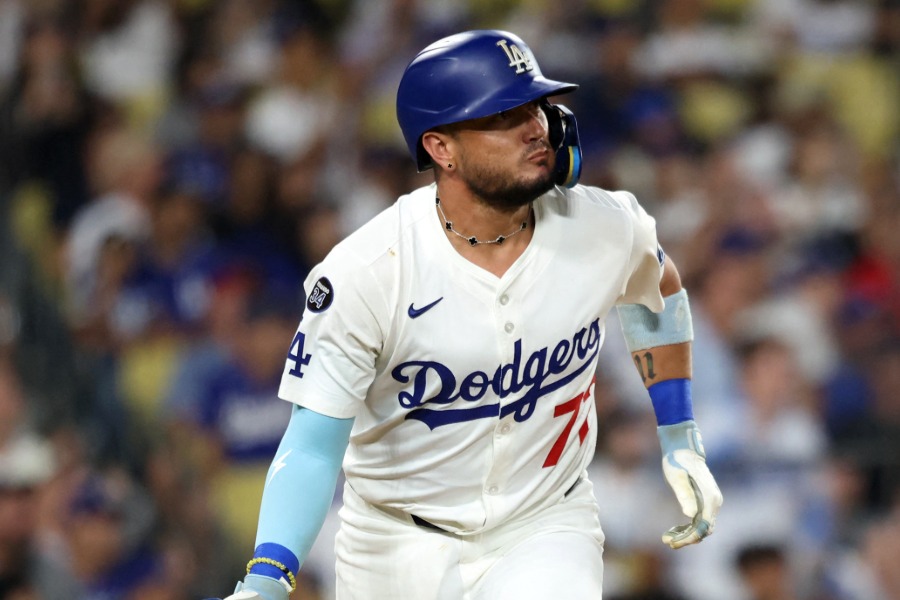 ドジャースのミゲル・ロハス【写真：ロイター】