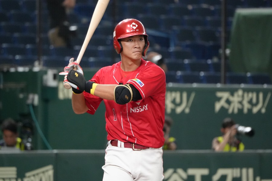 日本生命・山田健太【写真：町田利衣】