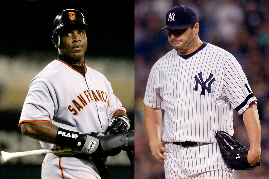 バリー・ボンズ氏（左）とロジャー・クレメンス氏【写真：アフロ】