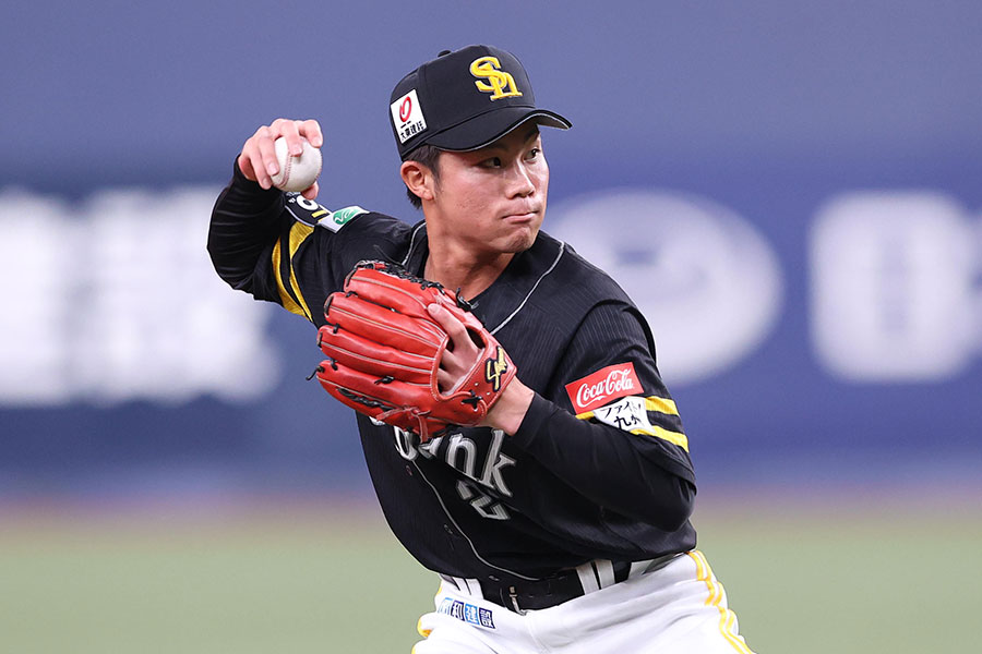 ソフトバンク・庄子雄大【写真：栗木一考】