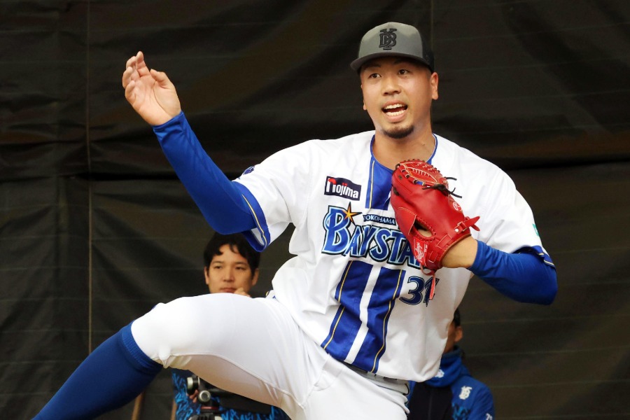 DeNA・松本凌人【写真:栗木一考】