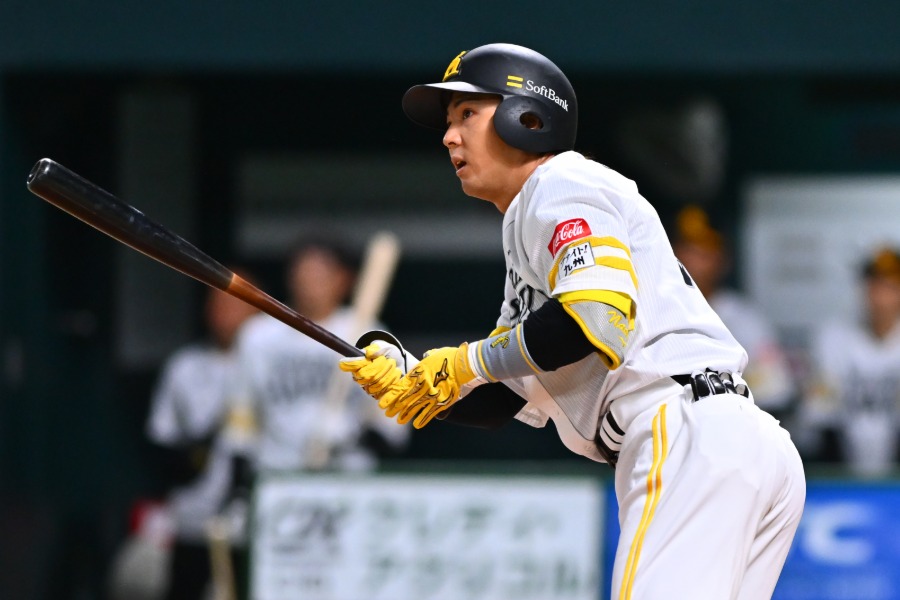 現役ドラフトで楽天移籍が決まったソフトバンク・佐藤直樹【写真:古川剛伊】