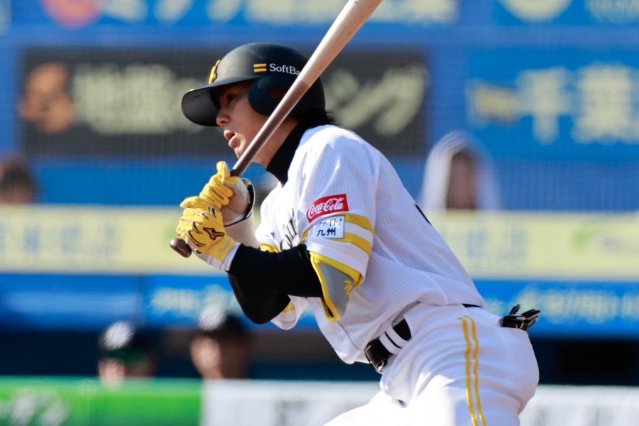 現役ドラフトで楽天に移籍するソフトバンク・佐藤直樹【写真:小池義弘】