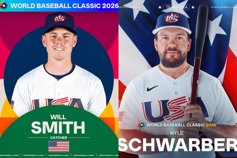 スミス、シュワーバーのWBC参加が発表された(写真はWBC公式X、MLB公式Xより)
