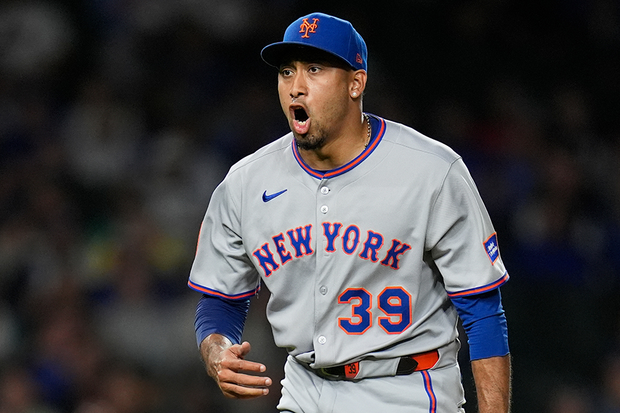 メッツからFAとなっていたエドウィン・ディアス【写真:アフロ】