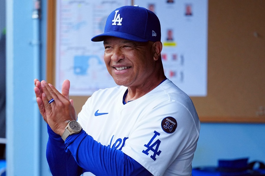 ドジャースのデーブ・ロバーツ監督【写真：荒川祐史】