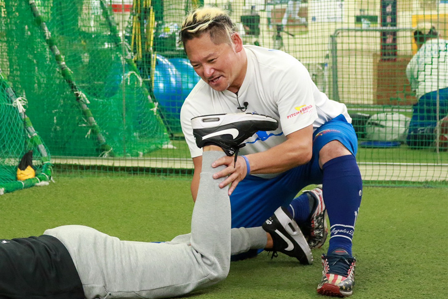 「Perfect Pitch and Swing」の長坂秀樹氏【写真:伊藤賢汰】