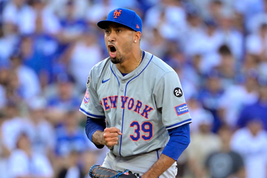 メッツからFAになっているエドウィン・ディアス【写真:ロイター】