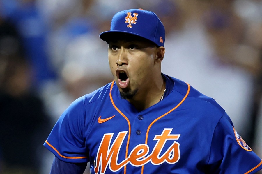 メッツをFAとなっているエドウィン・ディアス【写真：ロイター】