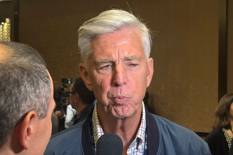 フィリーズのデーブ・ドンブロウスキー球団社長【写真:上野明洸】