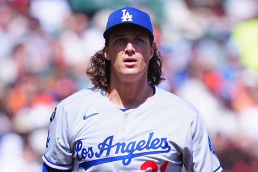 ドジャースのタイラー・グラスノー【写真：荒川祐史】