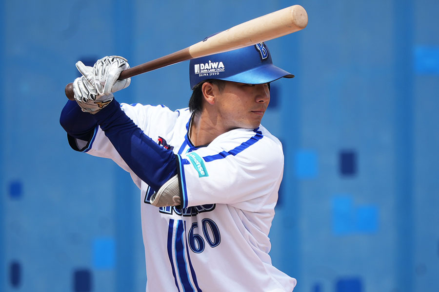 現役ドラフトで中日に移籍する知野直人【写真：町田利衣】