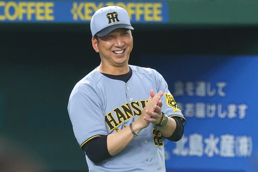 阪神・藤川球児監督【写真：加治屋友輝】