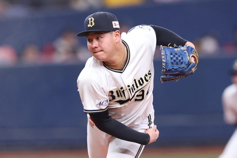 オリックス・川瀬堅斗【写真：栗木一考】