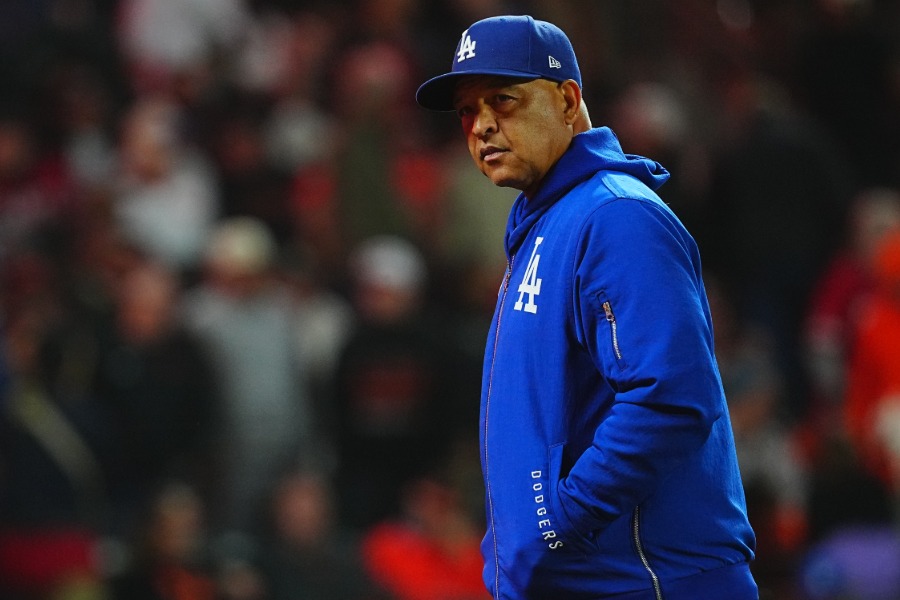ドジャースのデーブ・ロバーツ監督【写真:荒川祐史】