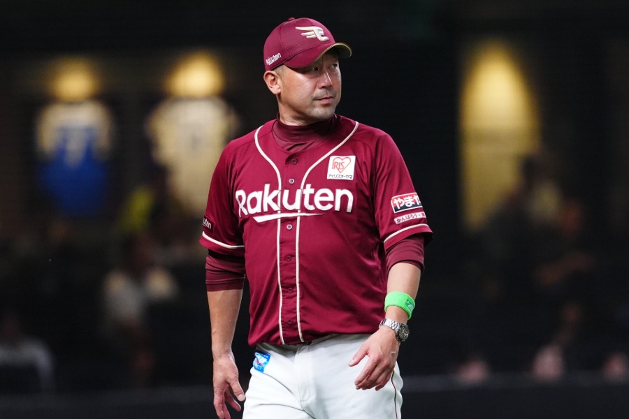 楽天・三木肇監督【写真:小林靖】