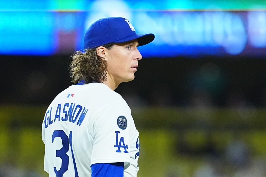 ドジャースのタイラー・グラスノー【写真:荒川祐史】