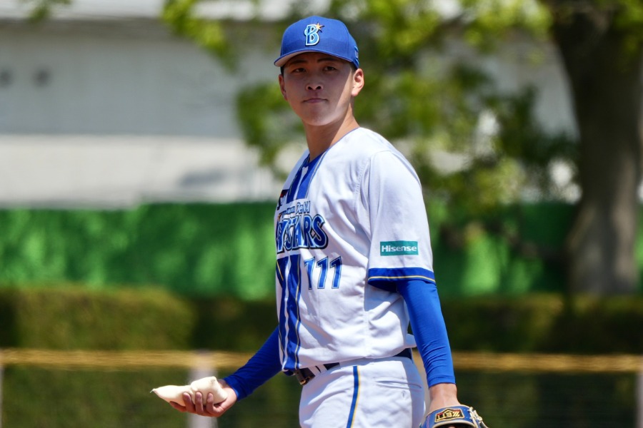 DeNA・吉岡暖【写真:町田利衣】