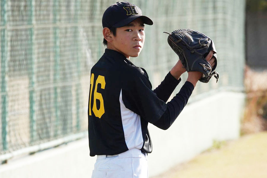タイガースジュニア・藤本理暉【写真：橋本健吾】