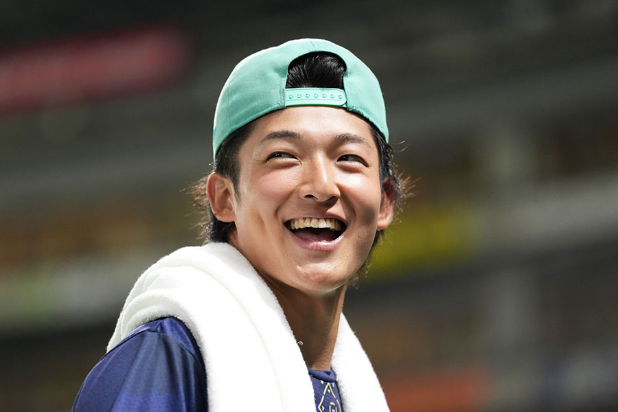 オリックス・山崎颯一郎【写真:小林靖】