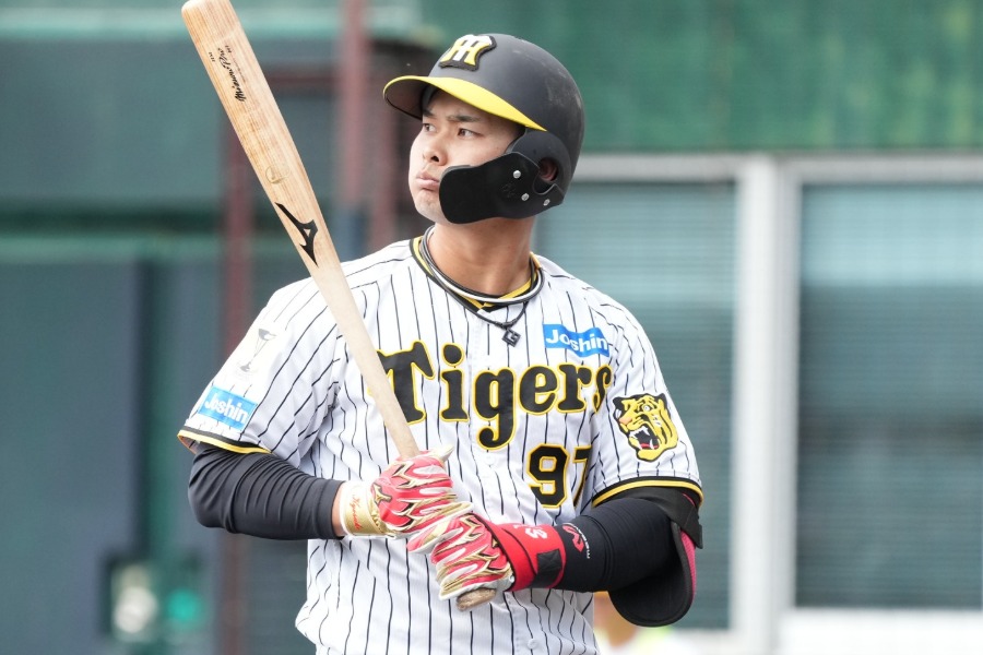 くふうハヤテに入団が決まった野口恭佑（写真は阪神時代）【写真：小林靖】