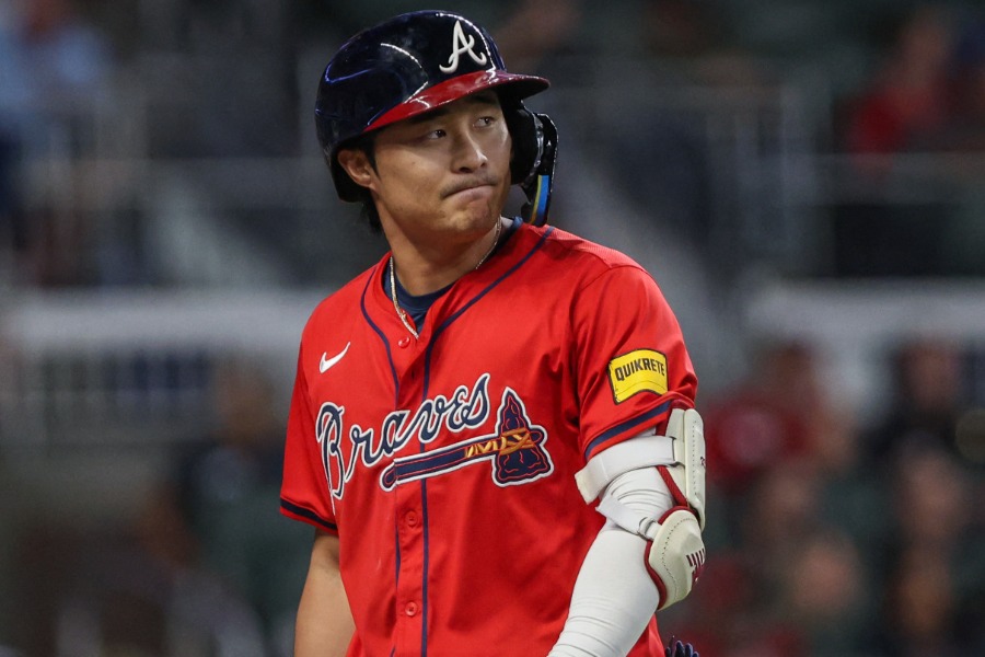 ブレーブスと再契約したキム・ハソン【写真：アフロ】