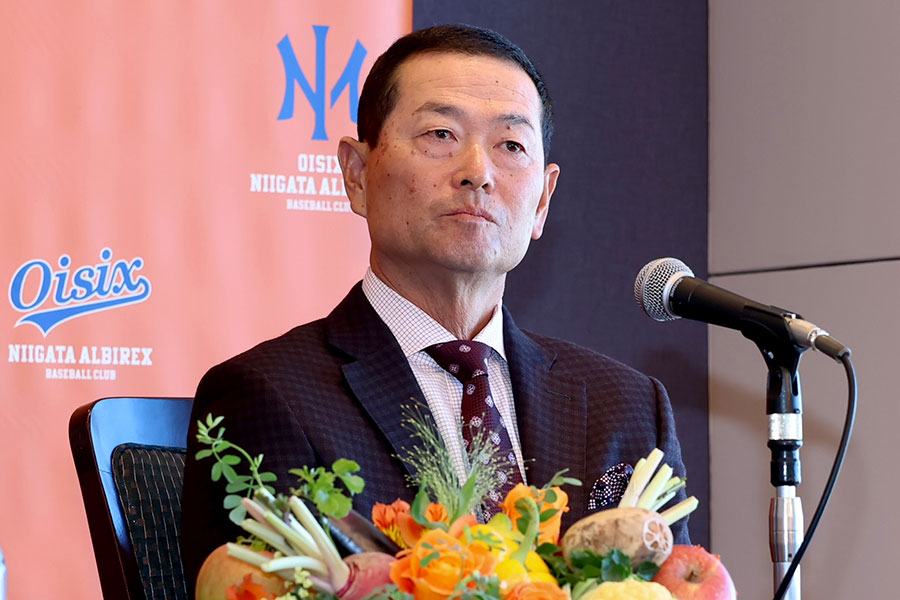 オイシックスのチーフ・ベースボール・オフィサー(CBO)に就任した桑田真澄氏【写真:加治屋友輝】