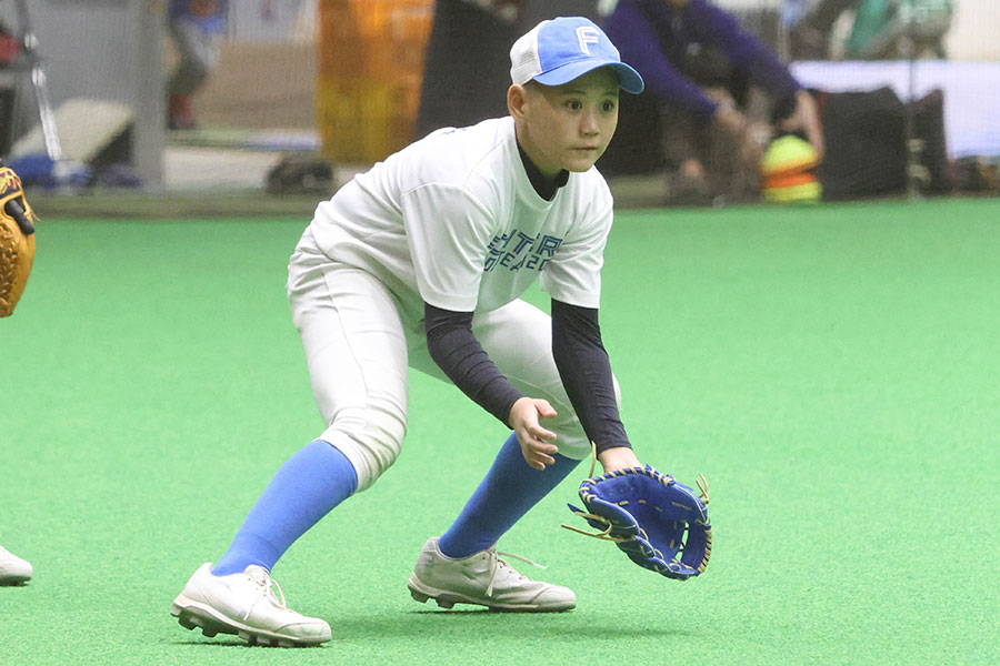 ファイターズジュニア・丹場泰生【写真：石川加奈子】