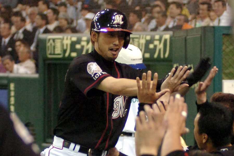 ロッテ現役時代の大塚明氏【写真提供:産経新聞社】