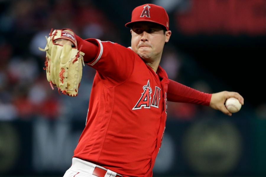 2019年7月に急逝したエンゼルス時代のタイラー・スカッグス氏【写真：アフロ】