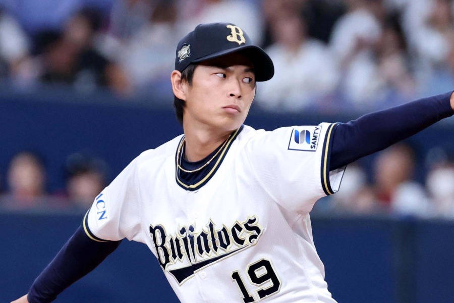 オリックス・山岡泰輔【写真:栗木一考】