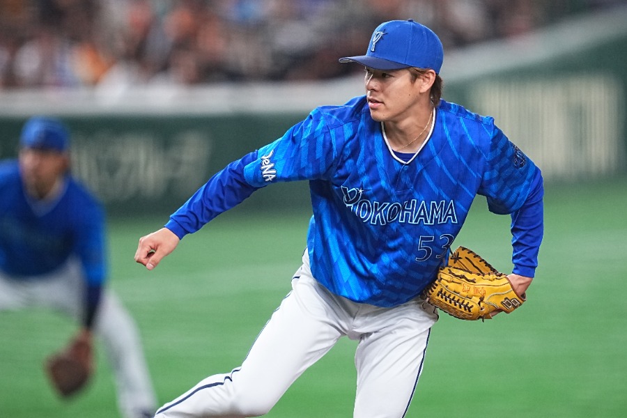 DeNA・中川颯【写真：イワモトアキト】