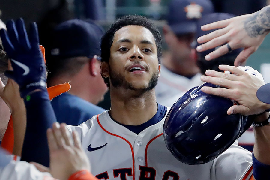 アストロズのジェレミー・ペーニャ【写真：アフロ】