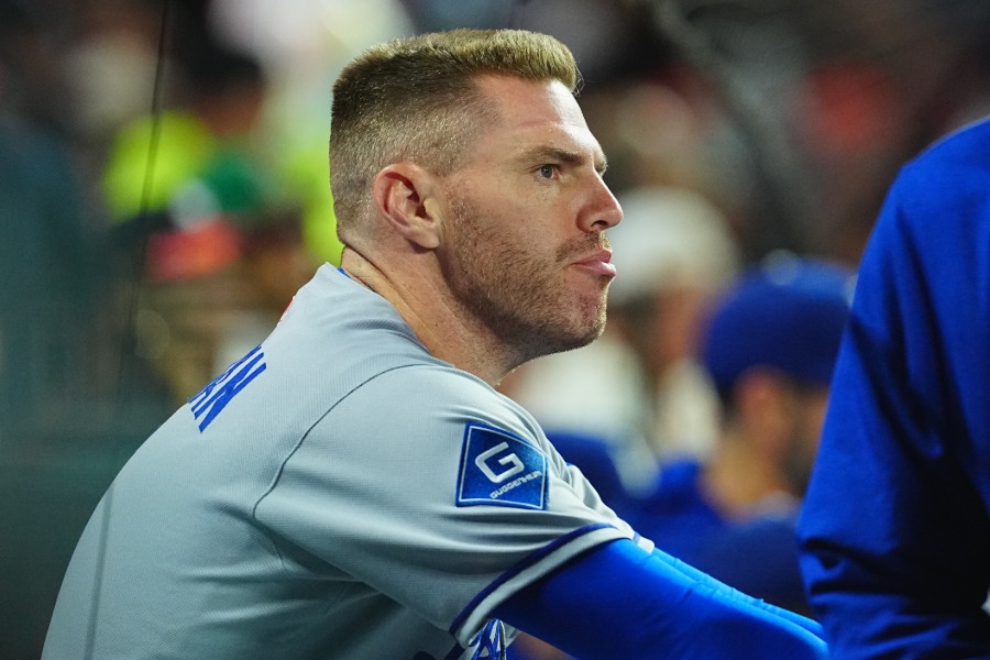 ドジャースのフレディ・フリーマン【写真：荒川祐史】