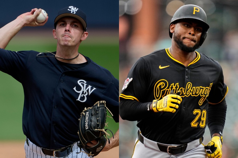 西武が獲得したアラン・ワイナンス（左）とアレクサンダー・カナリオ【写真：アフロ】