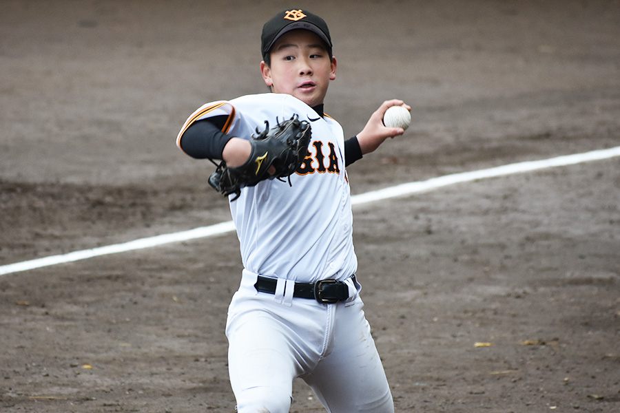 巨人ジュニア・香川幹大【写真：高橋幸司】