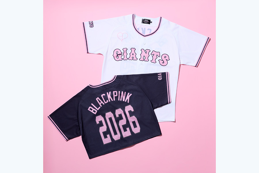 BLACKPINK 巨人2026 ユニフォームLサイズ ホワイト 読売ジャイアンツ×BLACKPINK ユニフォーム ホワイト – YGEX OFFICIAL SHOP