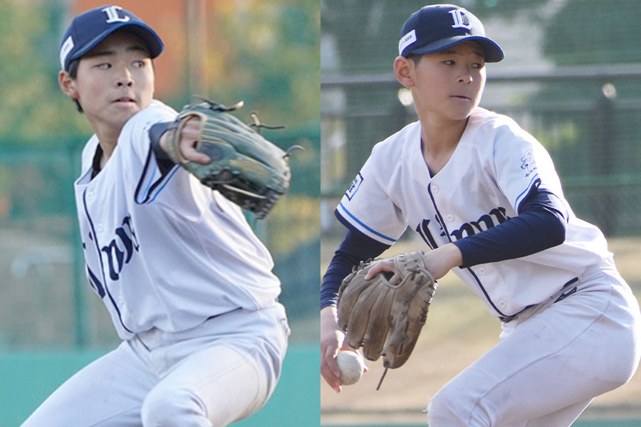 注目選手の梶原煌斗（左）と小島颯【写真：宮脇広久、高橋幸司】