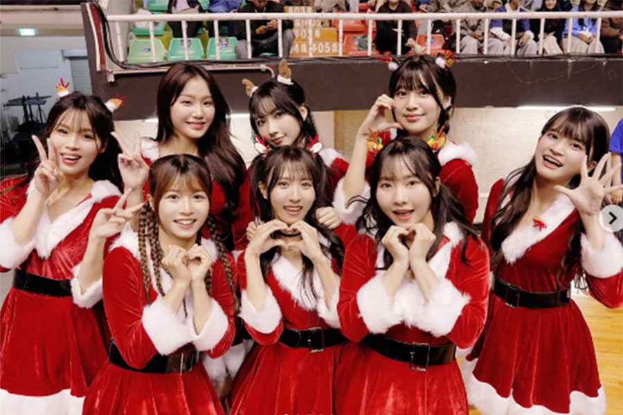 台鋼ホークスのチアガール「Wing Stars」（画像はスクリーンショット）