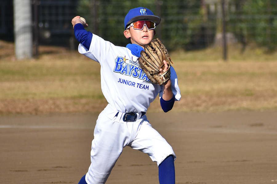 DeNAジュニアが重視する技術面の選考ポイントは（写真は荒川航輝主将）【写真：高橋幸司】