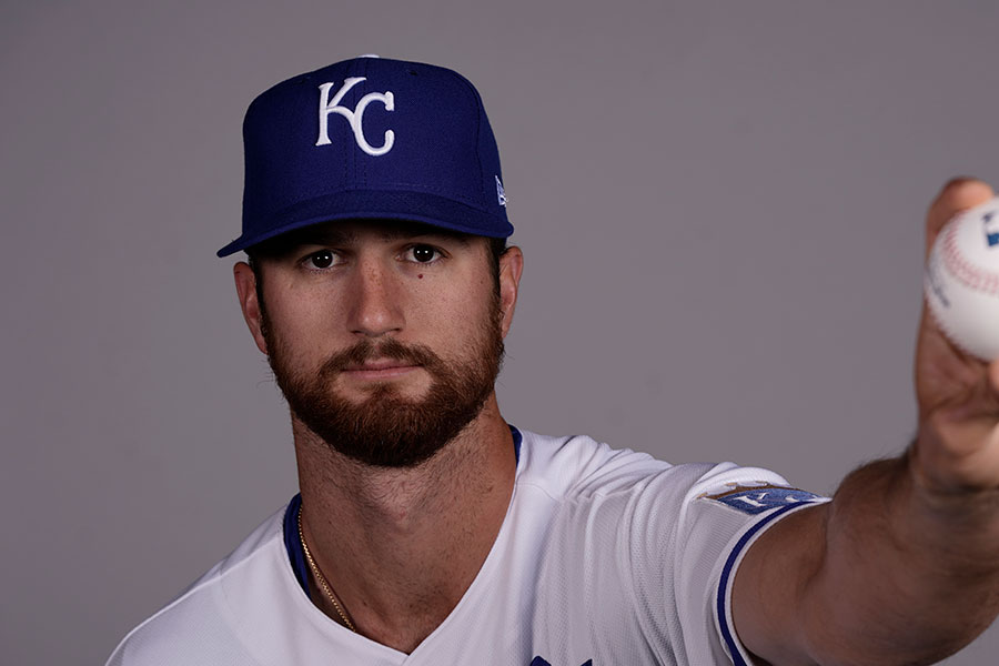 2022年、ロイヤルズ時代のフォスター・グリフィン【写真：アフロ】